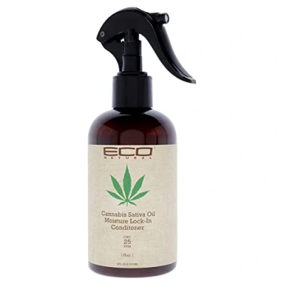 Image of Eco Natural Moisture Lock In Conditioner Cannabis Sativa Oil by Ecoco for Unisex 8 oz Gel