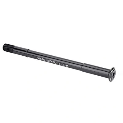 Image of Dilwe Aluminum Alloy Front Hub Tube Adapter for Road Bike, Mountain Bike (ø12*171L*M12(1.5)*19L)