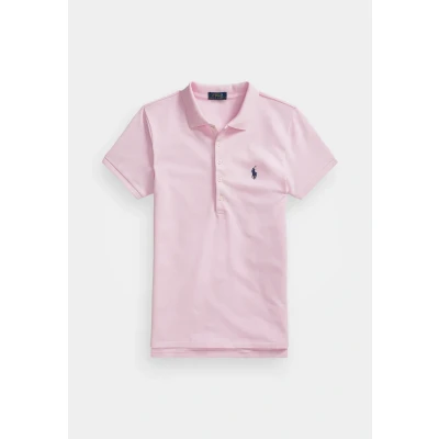 Image of Polo Ralph Lauren Julie SLIM Short Sleeve shirt, Women&#039;s, Size: XXS, Country club pink