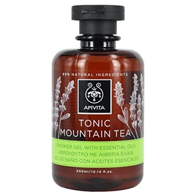Image of Apivita Tonic Mountain Shower Gel with Essential Oils 300ml
