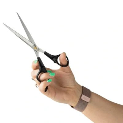 Image of Mikki Dog, Cat Coat Grooming Scissors Pet Shears For Short, Medium and Long Fur Hair Large