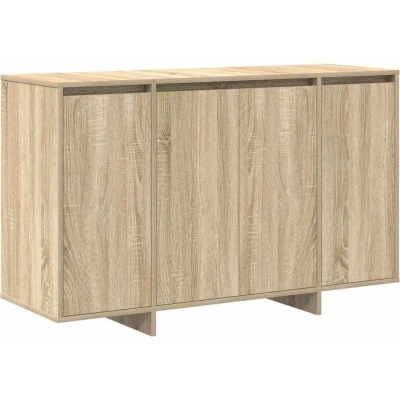 Image of vidaXL Sonoma oak Sideboard Engineered wood 120 x 41 75 cm