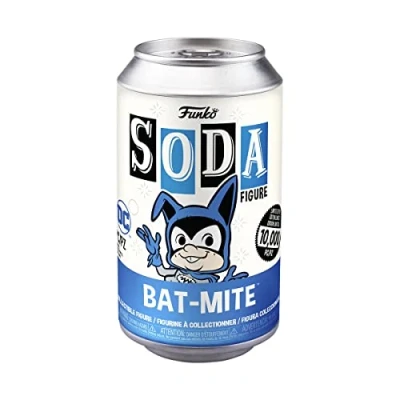 Image of Funko Vinyl SODA: DC Bat Mite 1/6 Odds for Rare Chase Variant Comics Collectable Figure Gift Idea Official Merchandise Toys Kids &amp; Adults Comic Books Fans