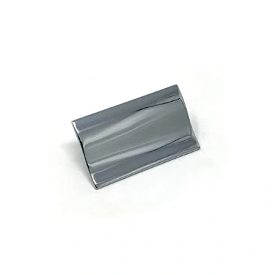 Image of 32mm Polished Chrome Wave Knob for Kitchen Cabinets Bedroom Bathroom Furniture