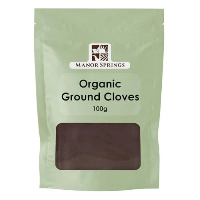 Image of Organic Ground Cloves 100g by Manor Springs