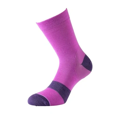 Image of 1000 MILE Unisex Ls(3 5«)) OUTDOOR SOCK APPROACH FUCHSIA 1998F LS 3 5 LADY, Fuchsia, S 5.5 UK