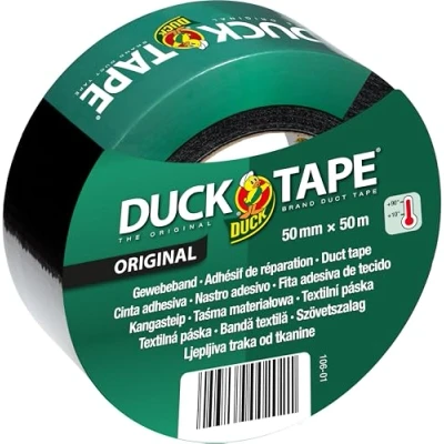 Image of Duck Original Cloth Tape 50mm x 50m Black