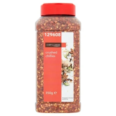 Image of Chef&#039;s Larder crushed chillies 350g