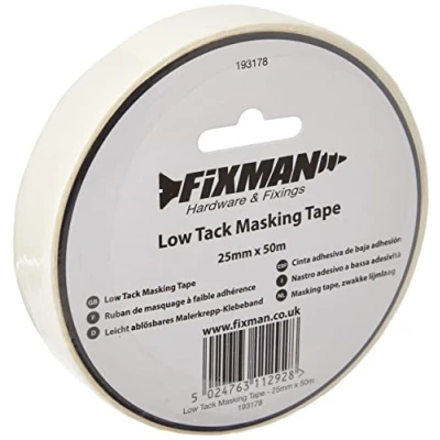 Image of Fixman Low Tack Masking Tape 38mm x 50m