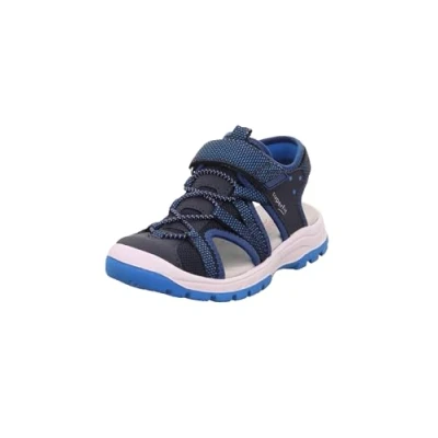 Image of Superfit Boys Tornado Light Sandal, Blue 8000, 0 UK