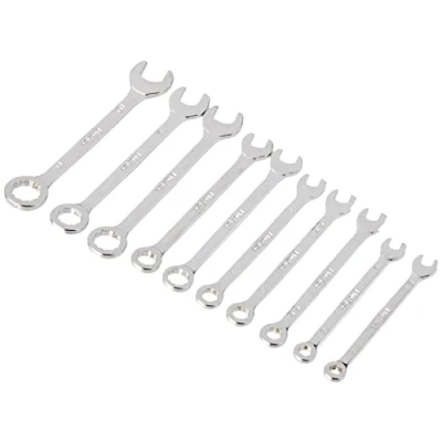 Image of Blue Spot 4311 Micro Combination Spanner, Silver, Set of 10 Piece