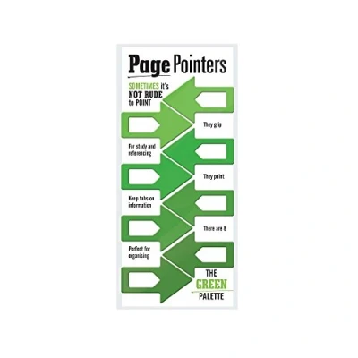 Image of IF Page Pointers Markers Green, 32006