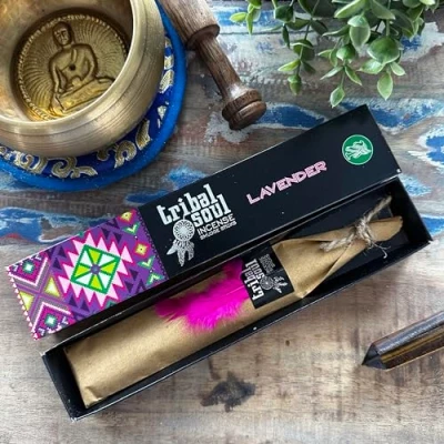 Image of Tribal Soul Incense Smudge Sticks: Cleanse, Relax, and Rejuvenate : (Lavender)