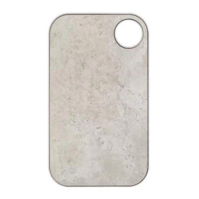 Image of ARCOS Cutting Board with Hole Hanger, Smooth Surface for Chopping Food in Cellulose Fibre and Resin, Professional Meat Vegetable Utensil, Serving Board, Color Grey, 24 x 14 Cm