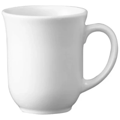 Image of Churchill Super Vitrified P847 Whiteware Elegant Mug, White (Pack of 24)