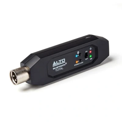 Image of Alto Professional Bluetooth Total 2 XLR Equipped Rechargeable Receiver For Mixing Desk / Audio Mixer Setups and Active PA systems