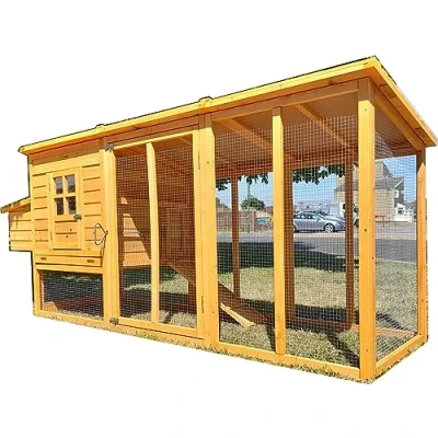 Image of COCOON 8FT 4000XWR CHICKEN COOP FOR 5 6 BIRDS HEN HOUSE POULTRY ARK NEST BOX NEW 30% MORE LIVING SPACE THAN MODEL 3000 NOW WITH OPENING ROOF EASY CLEANING