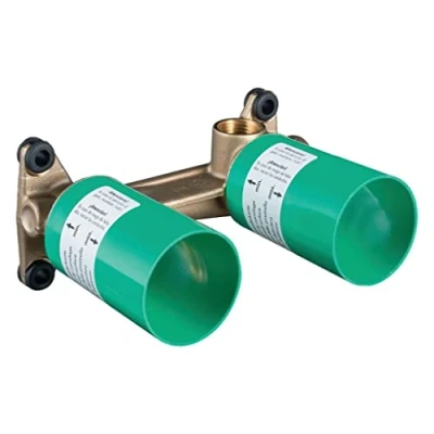 Image of hansgrohe basic set for single lever basin mixers concealed installation wall mounted, 13622180
