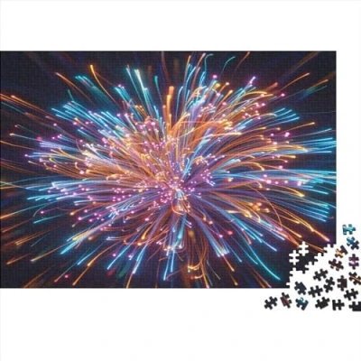 Image of Fireworks 1000 Piece Jigsaw Puzzles for Adults Pieces Puzzle 1000pcs (75x50cm)