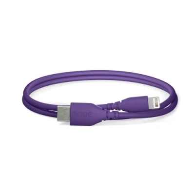 Image of RØDE SC21 USB C to Lightning Cable, 30 cm, Purple