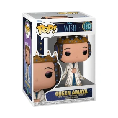 Image of Funko POP! Vinyl: Disney Wish Queen Amaya Collectable Vinyl Figure Gift Idea Official Merchandise Toys for Kids &amp; Adults Ad Icons Fans Model Collectors and Display