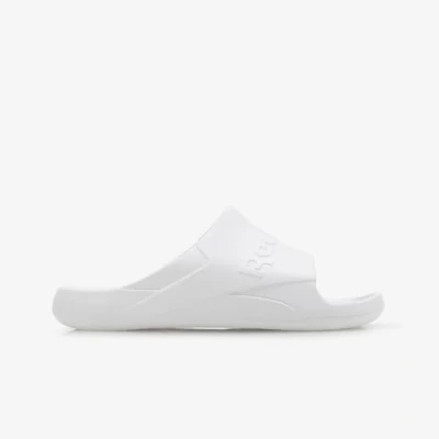 Image of Reebok Unisex Clean Slide Sandal, White, 6 UK