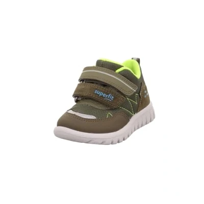 Image of Superfit Sport7 Mini Gore Tex Sneaker, Green Yellow 7000, 4.5 UK Child