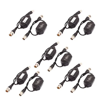 Image of sourcing map 10 Pcs Coaxial Video Ground Loop Isolator BNC Male to Female for CCTV Camera