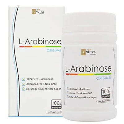Image of L Arabinose Powder 100g: Dietary Supplement/Sugar Alternative for Weight Management