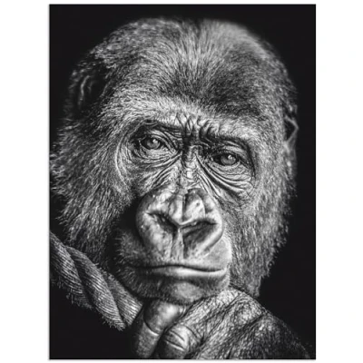 Image of DIY 5D Diamond Painting Kits for Adults/Kids Gorilla Full Drill Embroidery Crystal Rhinestone Handmade Canvas Paintings Pictures Arts Craft Home Wall Decor 50x60cm