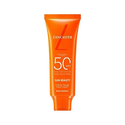 Image of Lancaster Sun Beauty Sublime Tan Face Cream SPF30 50ml