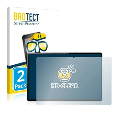 Image of brotect Screen Protector compatible with Lenovo Tab P12 Pro (2 Pack) HD Clear Protection Film