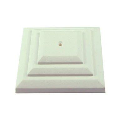 Image of 20 x Linic Plastic Fence Post Caps, White, 3&quot;, Rot Proof. (GT0046). UK Made. Free Postage