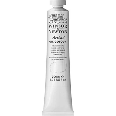 Image of Winsor and Newton 200ml Artists Oil color Titanium White