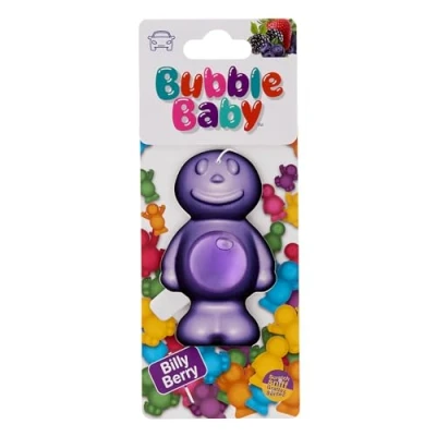 Image of BUBBLEBABY Berry Fragrance Carded Liquid Membrane Car Air Freshener And Odour Eliminator (Pack of 1), Ocean Spa