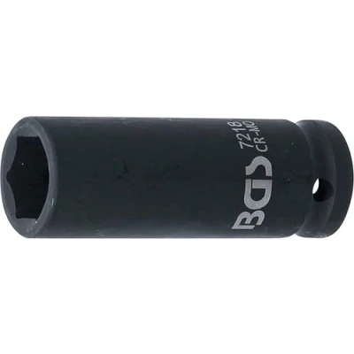 Image of BGS 7218 Impact Socket Hexagon, deep 12.5 mm (1/2&quot;) Drive 18