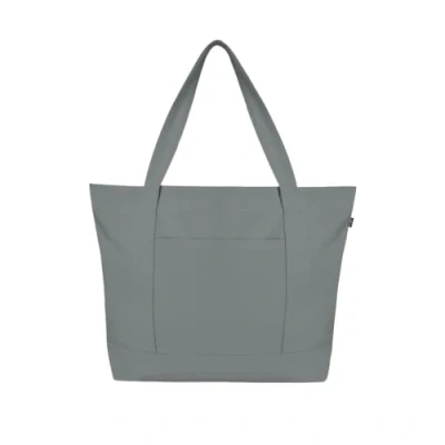 Image of Ecoright Canvas Tote Bags for Women with Zip &amp; Inner Pocket, Extra Large Cotton Women, Men, Shopping, Beach Daily Use