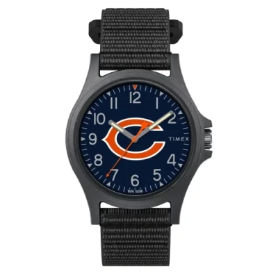 Image of Timex Men&#039;s NFL Pride 40mm Watch, Chicago Bears, Modern