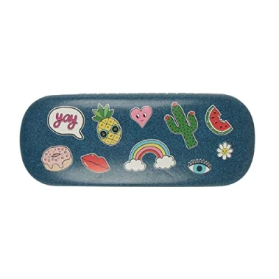 Image of Sass &amp; Belle Patches Pins Glasses Case