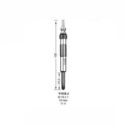Image of NGK Glow Plug Y 516J (1436)