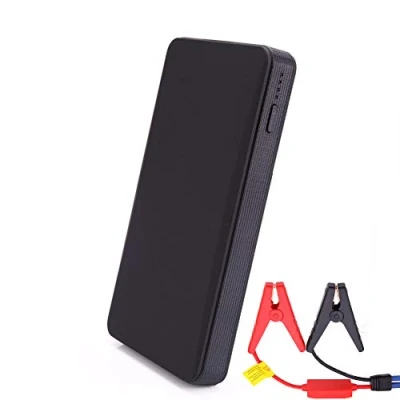 Image of AKT Portable Mini Slim 20000mAh Car Jump Starter Power Bank 12V Engine Battery Charger Booster Starter,Black