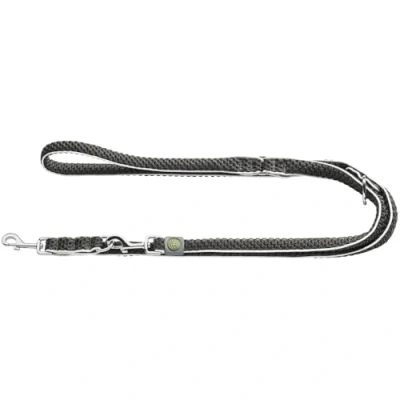 Image of HUNTER HILO COMFORT harness for small dogs, with mesh material and reflective elements,anthracite,2,5 x 200 cm