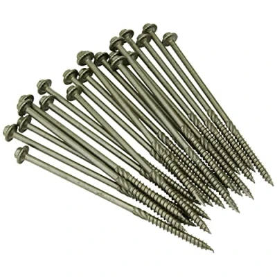 Image of Spectre Timber Fixing Screws 6.3 x 150mm Ruspert, Green Box 50