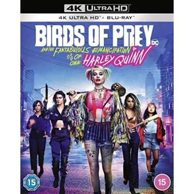 Image of Birds of Prey (and the Fantabulous Emancipation One Harley Quinn) [4K Ultra HD] [Blu ray] [2020] [Region Free]