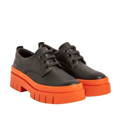 Image of ART Women&#039;s 1952 Antwerp Sneaker, Nappa Black Orange, 3 UK