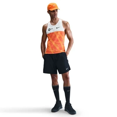 Image of Nike Performance Top, Men&#039;s, Size: Large, Team orange/white/black
