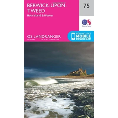 Image of Landranger 75 Berwick upon Tweed Map With Digital Version