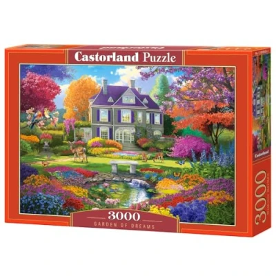 Image of CASTORLAND Puzzle 3000 el. Garden of Dreams [PUZZLE]