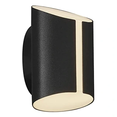 Image of Nordlux Smartlight Grip Smart Wall Light Fixture in Black Homeware Living Lighting Décor Outdoor Garden Driveway Doorway Patio Yard 230V, Class 1 (Earth Contact), IP54, LED Module A+