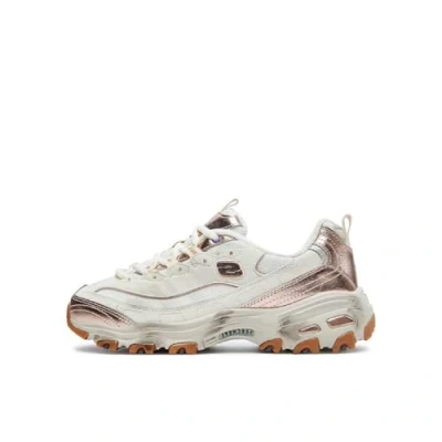 Image of Skechers Women&#039;s D&#039;Lites Sneaker, Natural, 6 UK